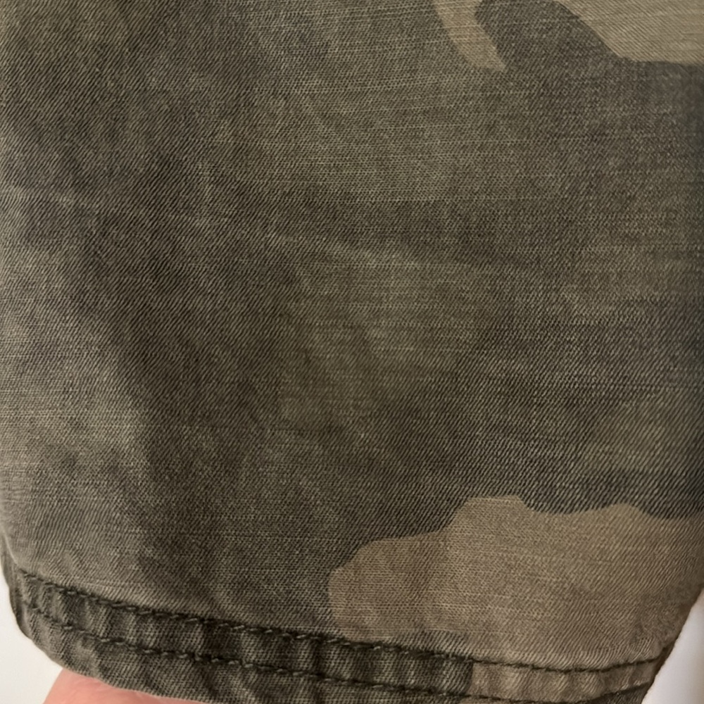 3/$20 Lucky brand button camo shirt - Picture 6 of 6